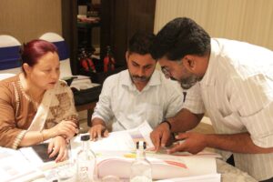Photograph from Knowledge Partnership for PRAJA's Urban Leadership Programme (Cohort 2), a UDRI event in Mumbai