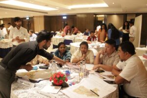 Photograph from Knowledge Partnership for PRAJA's Urban Leadership Programme (Cohort 2), a UDRI event in Mumbai