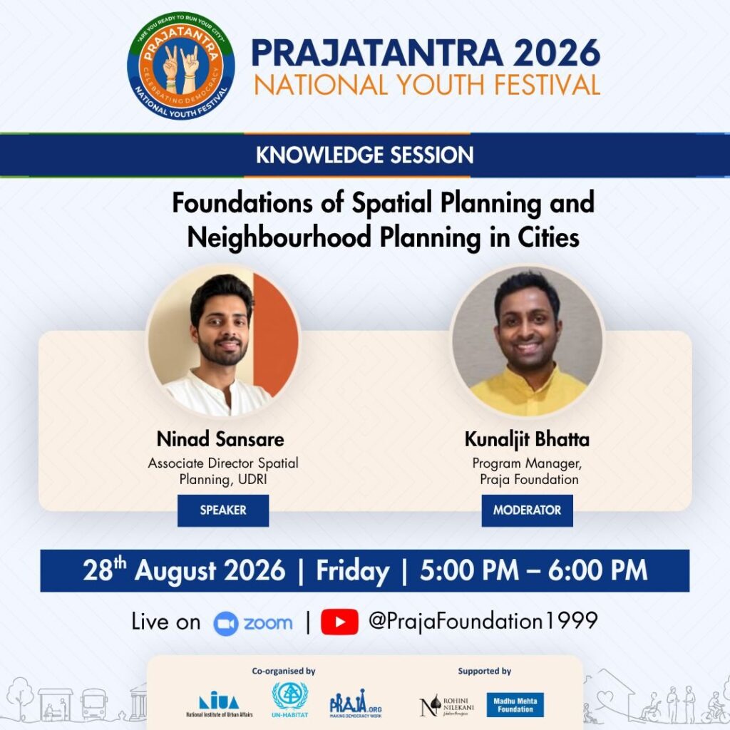 Prajatantra 2026 Knowledge Session, a UDRI event in Mumbai